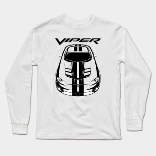 Dodge Viper SRT10 - Black Stripes Long Sleeve T-Shirt